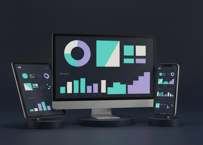 Crypto Trading Dashboard Mockup